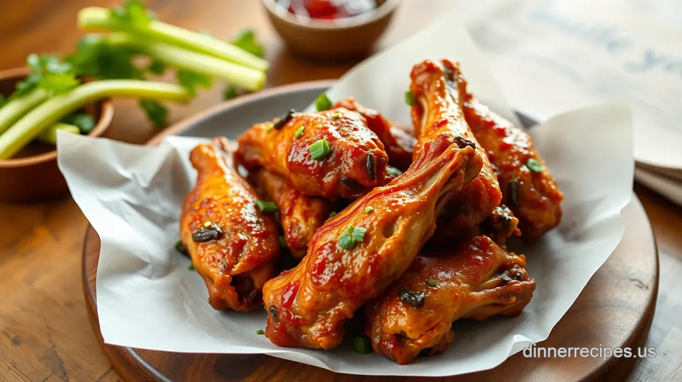 Spicy Baked Chicken Wings: Crispy Zesty and Oh-So-Satisfying!