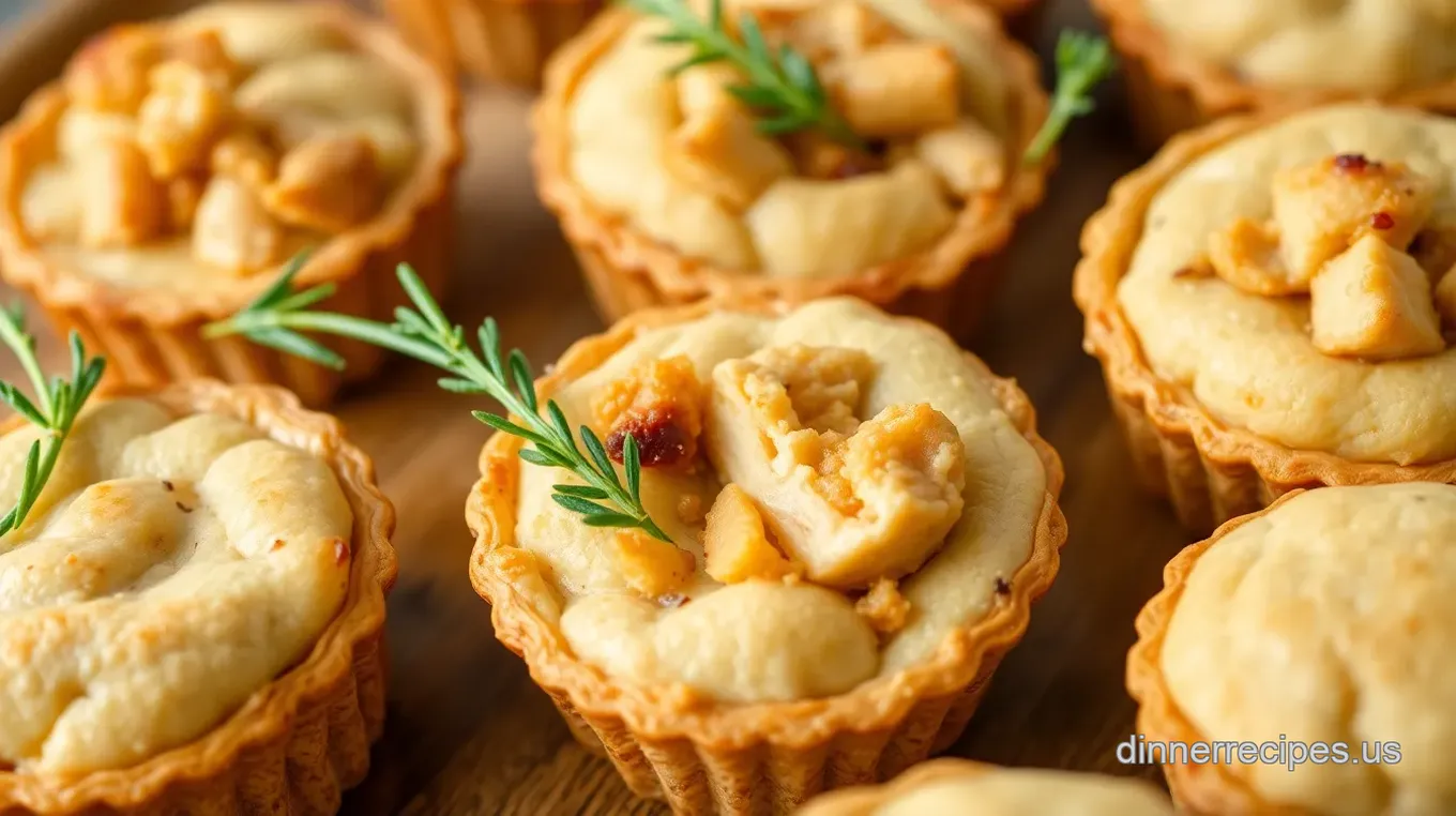Mini Baked Turkey Dinner Delights