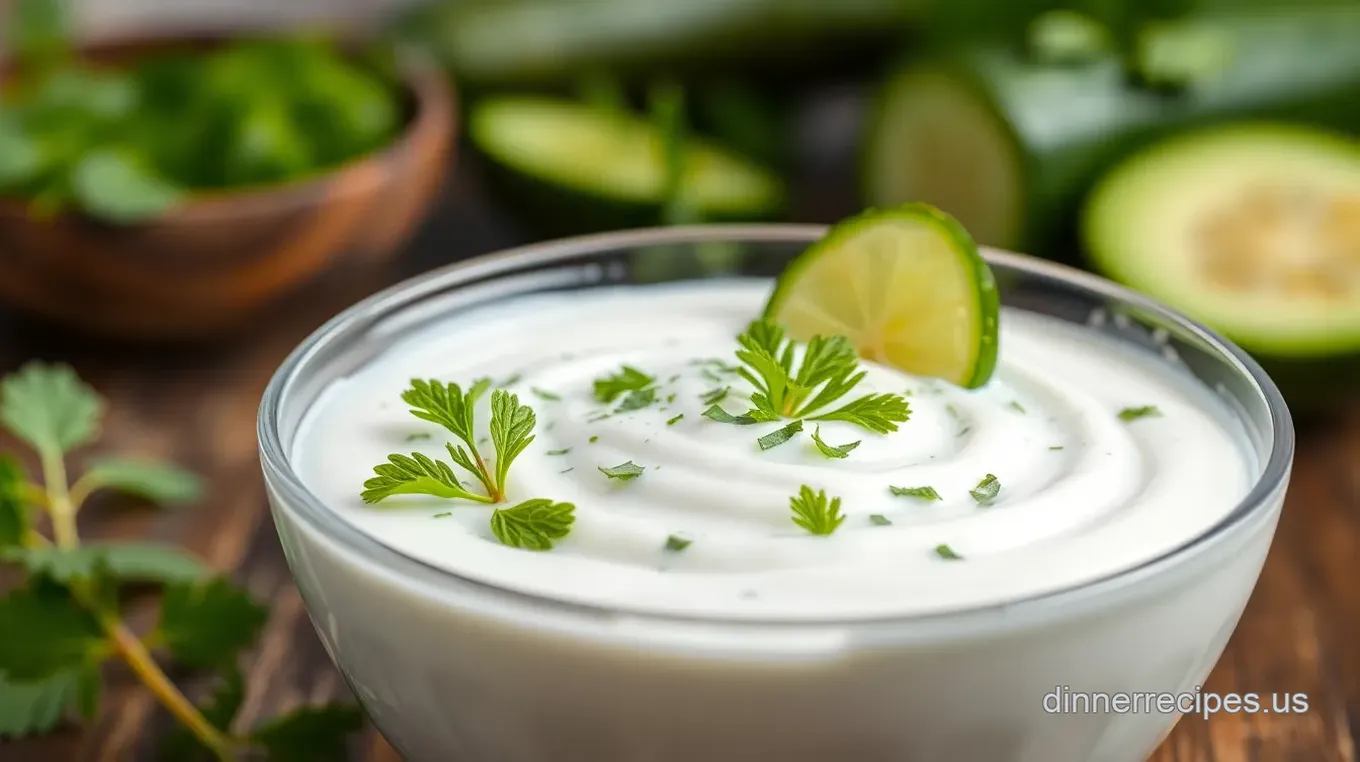 Creamy Herb-Infused Yogurt Drink