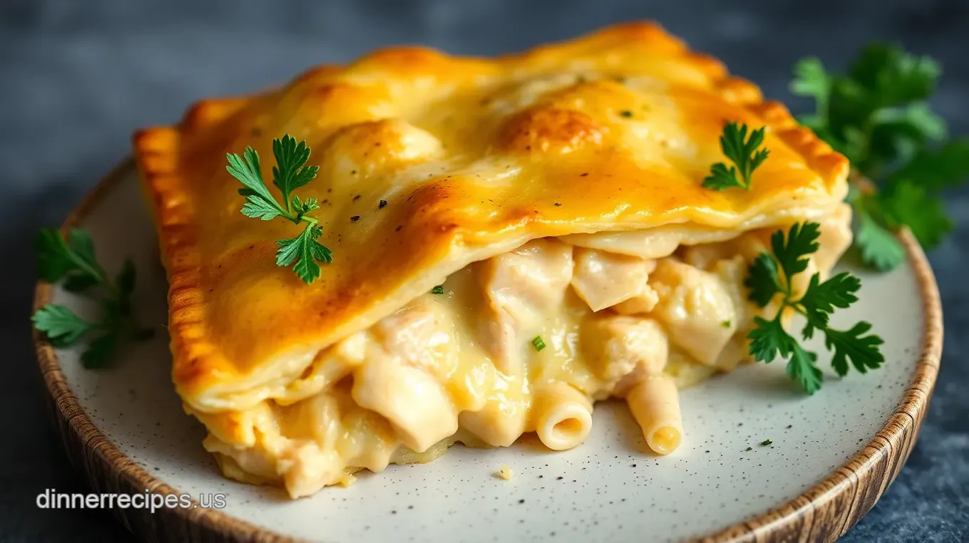 Cheesy Chicken Jalousie Recipe