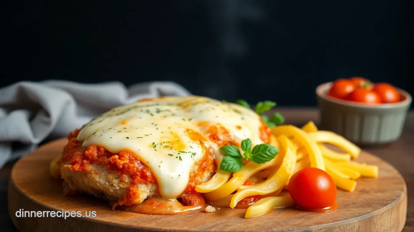 Easy Chicken Parmesan with Crispy Cheese
