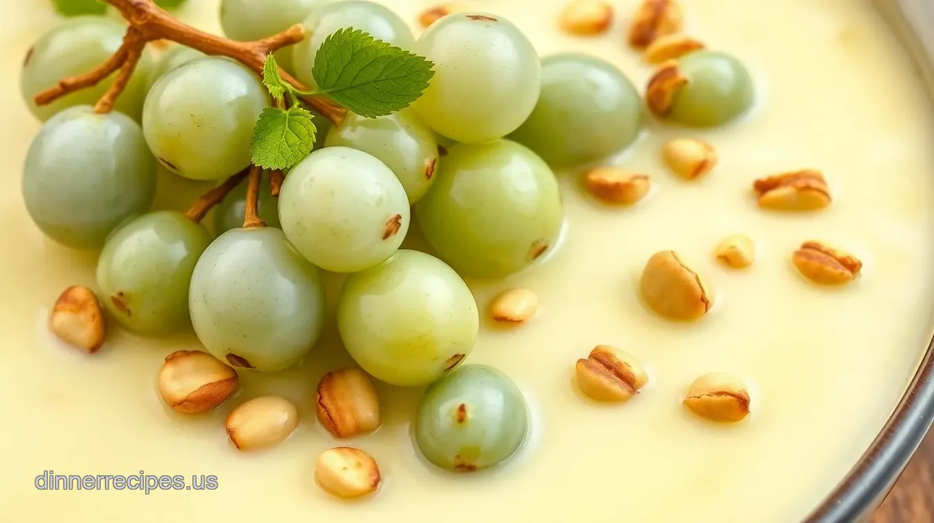 Easy pistachio pudding recipe with grapes: 5 Amazing Summer Treats!