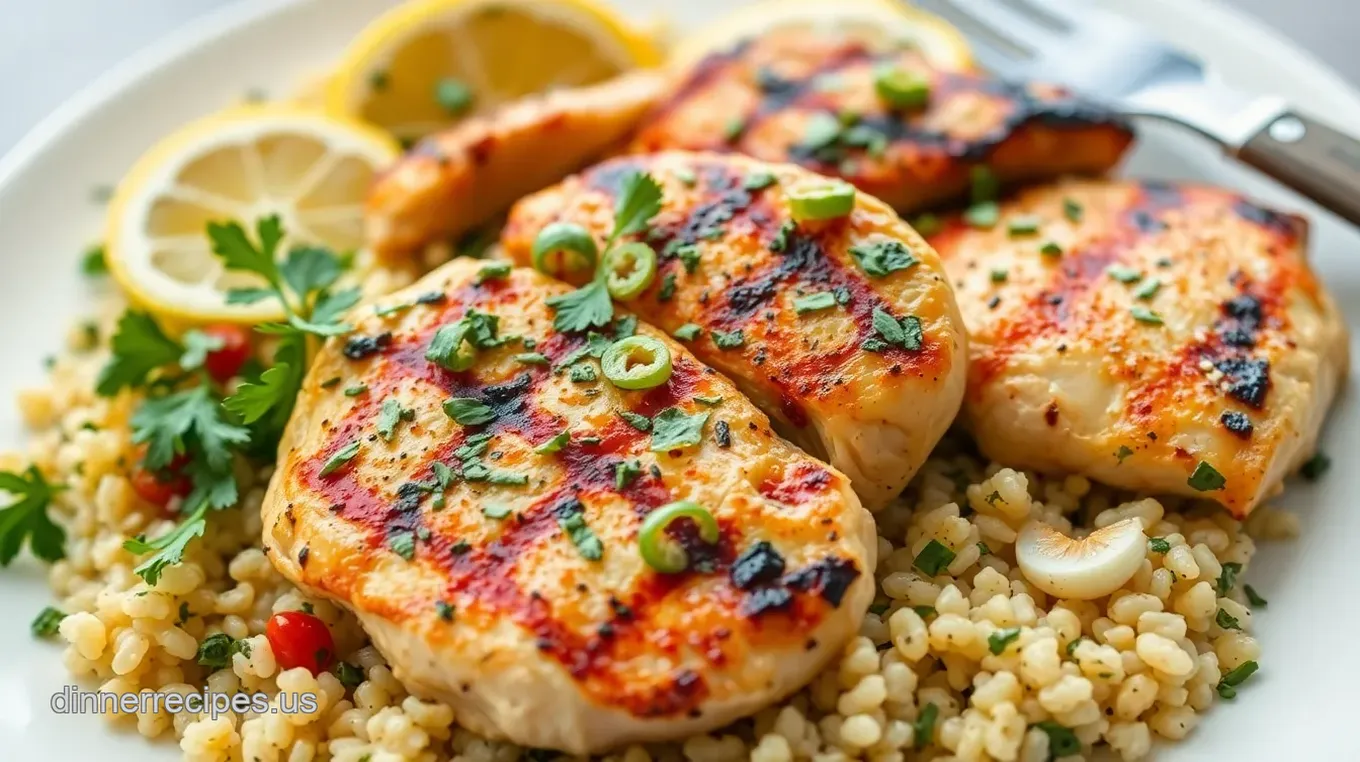 Old Ranch Road Grilled Chicken with Herb Quinoa Salad