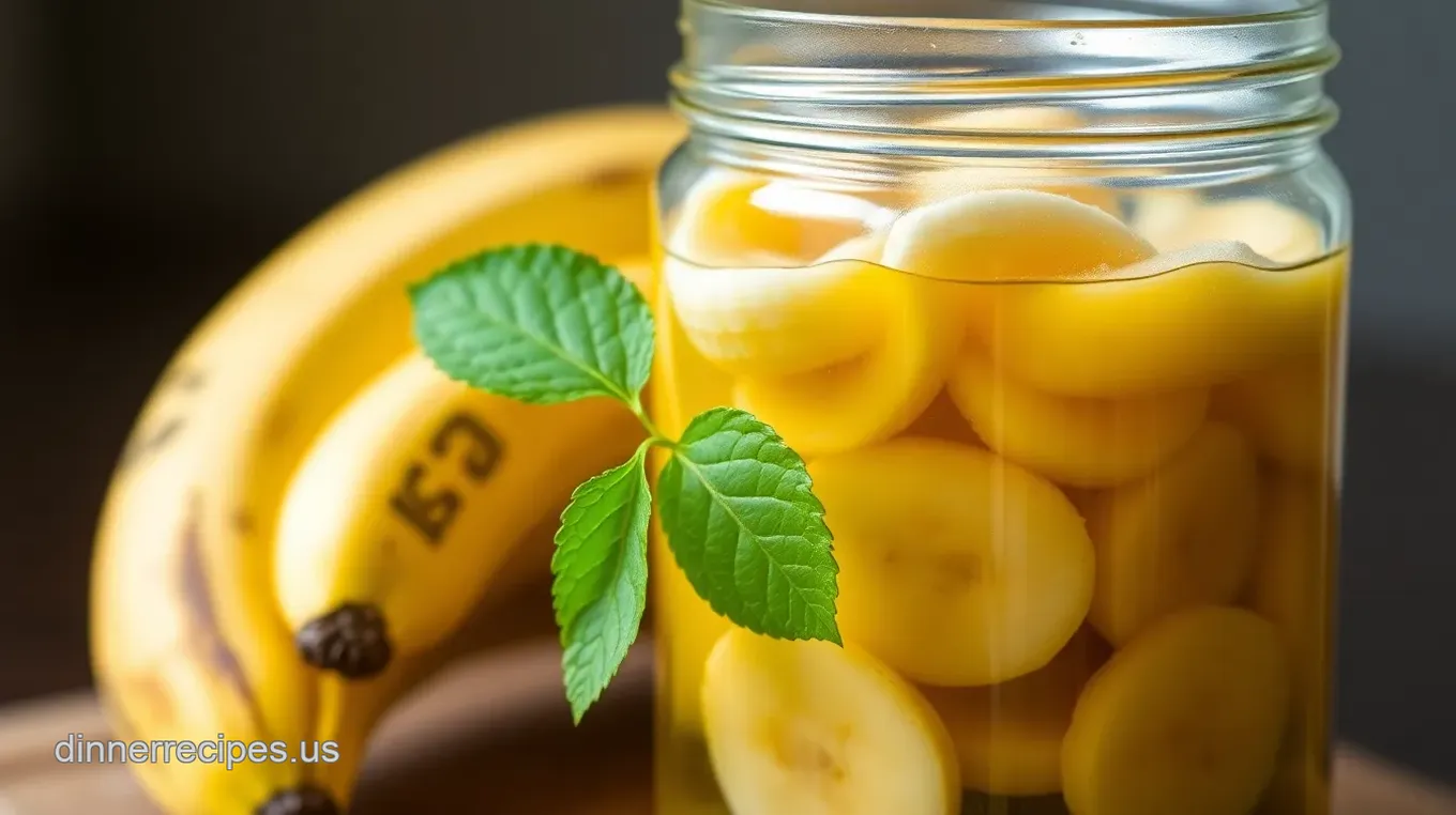 Deliciously Sweet Homemade Banana Extract: Infuse in Just 2 Weeks!