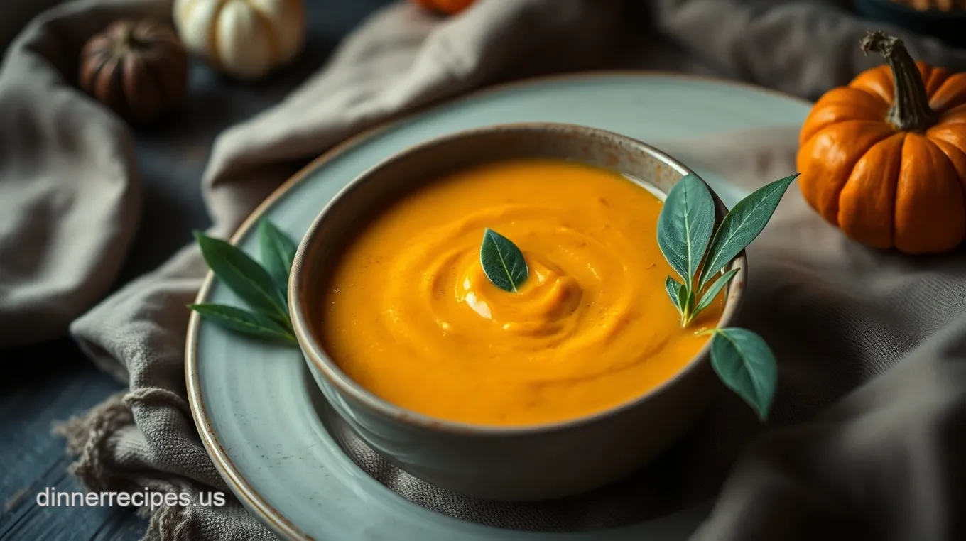 Savory Lectin-Free Pumpkin Sage Soup