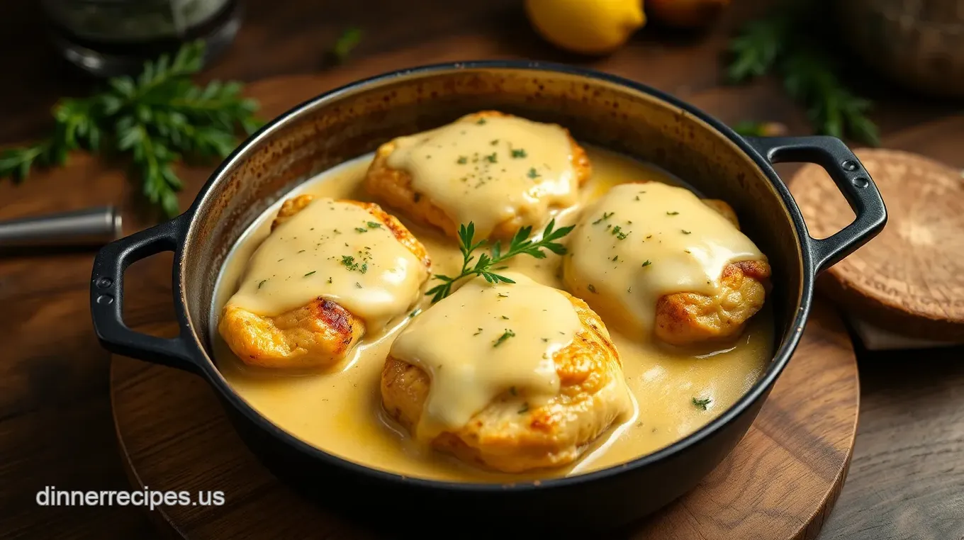 Stovetop Chicken with Creamy Lemon Sauce
