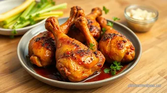Easy & Juicy Bake Chicken Drumsticks Crispy Flavorful: My Family Favorite Recipe recipe card