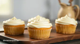 Heavenly Bake Gluten-Free Vanilla Cupcakes Easy Treats: Light & Fluffy Delights recipe card