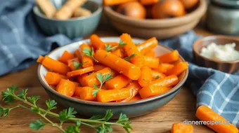 Easy & Delicious Bake Honey Carrots: Sweet & Savory Side Dish for Every Meal recipe card