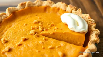 My Family's Favorite Bake Pumpkin Pie with Creamy Filling: A Cozy Autumn Delight recipe card