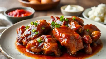 Easy & Juicy Baked Char Siu Chicken: Sweet & Sticky - My Family Favorite recipe card