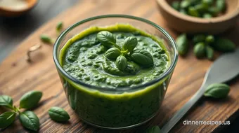 Quick and Easy Blend Basil Pesto in 5 Minutes: Your Go-To Recipe! recipe card