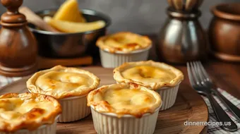 How to Bake Butter Chicken Pot Pies Delightfully: A Cozy Family Recipe recipe card
