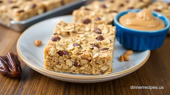 Delicious Chill No Nut Snickers Bars Easy Treats for Sweet Cravings recipe card