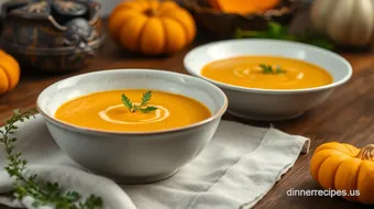 Comforting Sautéed Butternut Squash Soup | Cozy & Creamy for Fall Nights recipe card