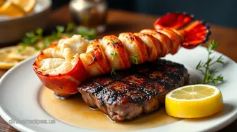 How to Broil Lobster Tail & Steak Delightfully Elegant: 5 Tips for a Romantic Dinner recipe card