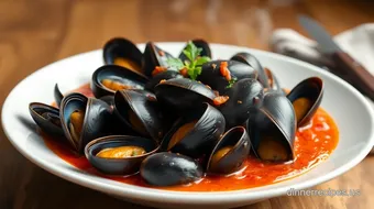 My Easy & Flavorful Steam Fresh Mussels in Tomato Sauce Recipe recipe card