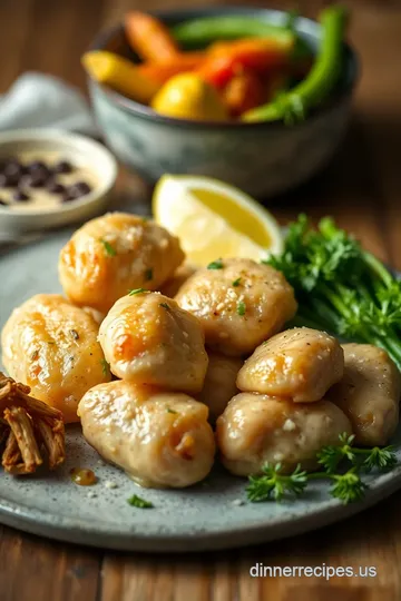 Sautéed Chicken Garlic Butter Bites ingredients
