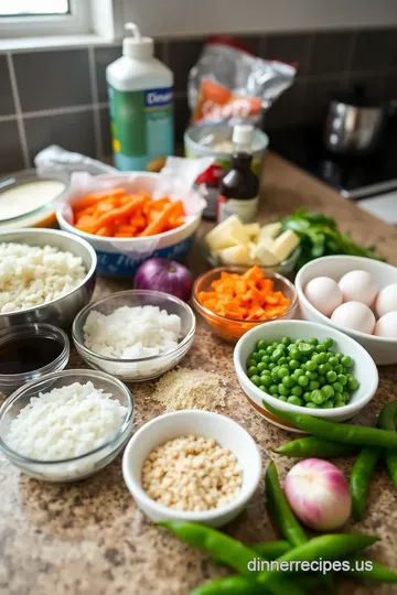 Anjappar Egg Fried Rice Recipe ingredients