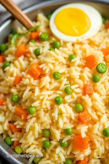 Anjappar Egg Fried Rice Recipe presentation