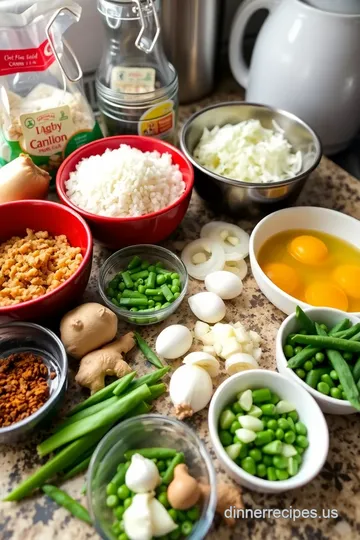 Anjappar Style Egg Fried Rice Recipe ingredients