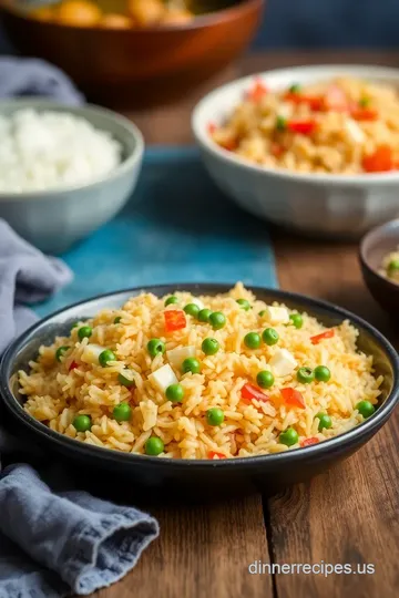 Anjappar Style Egg Fried Rice Recipe presentation