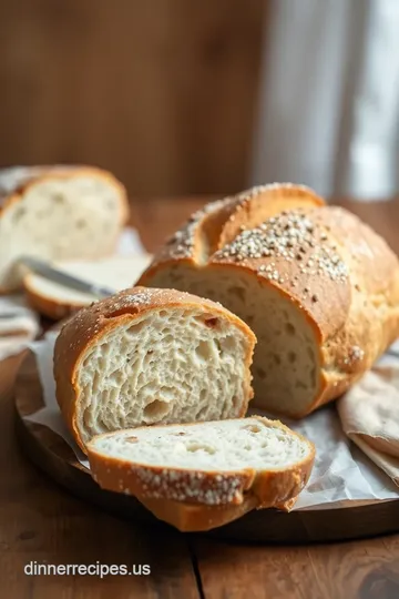 No-Knead Artisan Rustic Loaf: Effortless Bread Mastery presentation