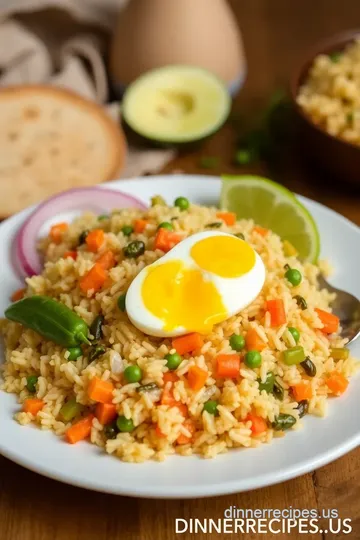 Authentic Anjappar Egg Fried Rice Recipe presentation