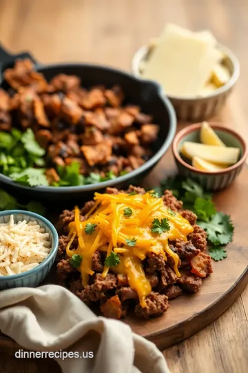 Bake Beef Sheet Pan Nachos: Cheesy Goodness ingredients