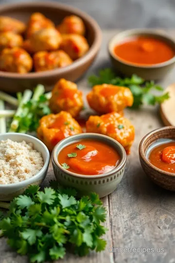 Crispy Baked Chicken Bites with Sweet Chili Dipping Sauce ingredients
