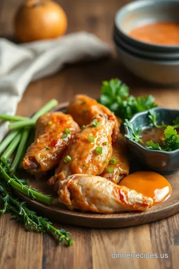 Spicy Baked Chicken Wings: Crispy Zesty and Oh-So-Satisfying! ingredients