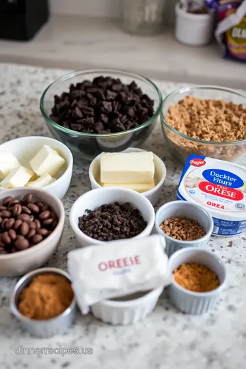 Bake Chocolate Cheesecake: Decadent Delight ingredients