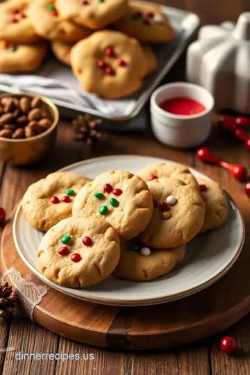 Jolly Holiday Spice Cookies presentation