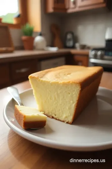Indulgent Loaf Pan Basque Cheesecake: A Creamy Delight steps