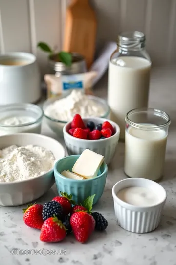 Homemade Biscuits with Mixed Berry Jelly ingredients