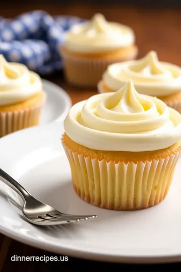 Heavenly Gluten-Free Vanilla Cupcakes presentation