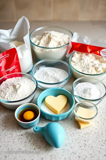 Quick &amp Easy Heart-Shaped Sugar Cookies ingredients