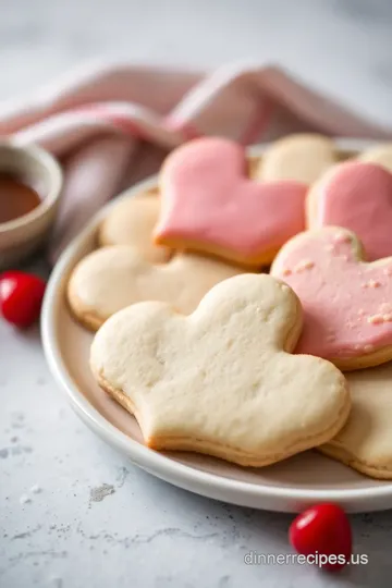 Quick &amp Easy Heart-Shaped Sugar Cookies presentation