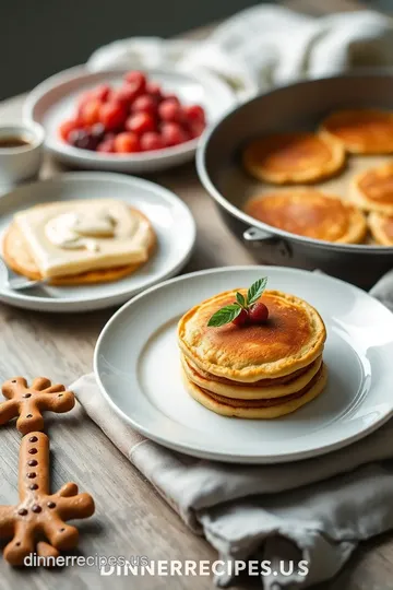 Gingerbread-Flavored Baked Pancakes steps