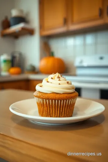 Halloween Pumpkin Spice Cupcakes with Cream Cheese Frosting steps