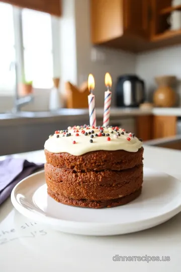 Celebrate with a Sweet &amp Festive Small Birthday Cake steps