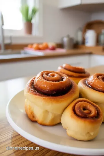 Soft Cinnamon Buns with Cream Cheese Glaze steps