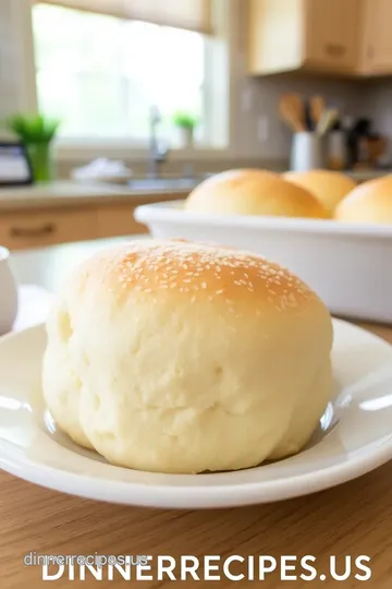 Brown and Serve Dinner Rolls steps