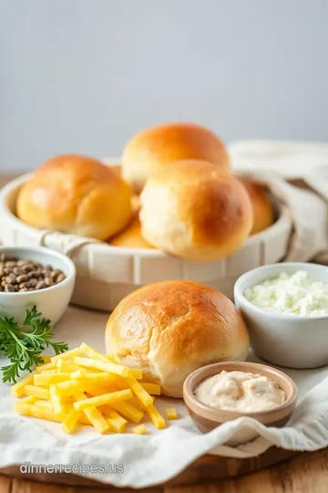 Quick &amp Fluffy Soft Dinner Rolls – Perfect in Just 35 Minutes! ingredients