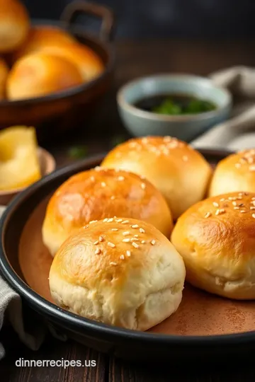 Quick &amp Fluffy Soft Dinner Rolls – Perfect in Just 35 Minutes! presentation