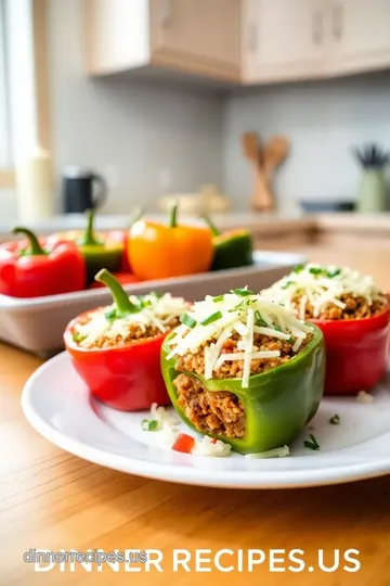 Armenian Dad’s Dinner Delight - Stuffed Bell Peppers steps
