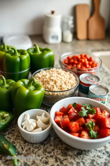 Scratch Box Turkey Call Stuffed Bell Peppers ingredients
