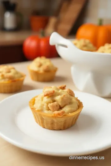 Mini Baked Turkey Dinner Delights steps