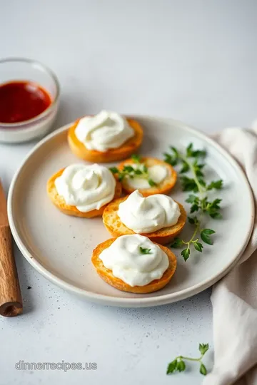 Bake Whipped Ricotta Crostini Delight steps