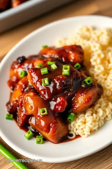 Baked Char Siu Chicken: Sweet &amp Sticky ingredients